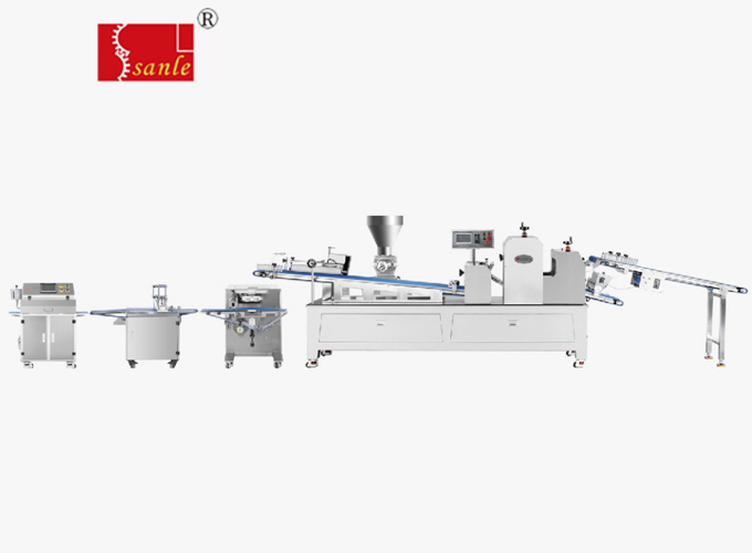 SLQS系列三道搟面酥餅多功能成型機組